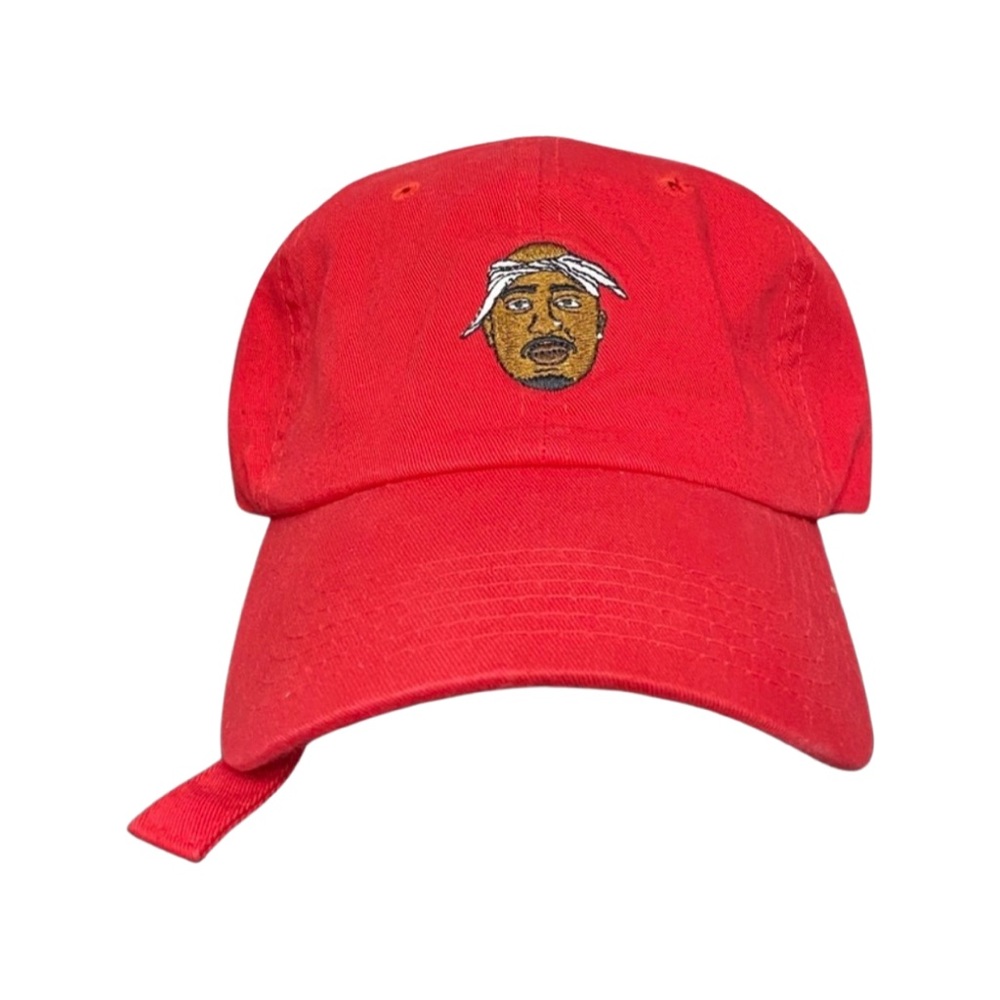 Tupac / 2Pac Red Dad Hat